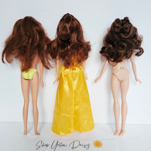 Lot 3 Disney Princess Belle Barbie Beauty Beast Emma Watson‎ Live Action 1308 - Picture 9 of 16